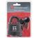 Замок навесной всепогод_УЗК Аллюр ВС1Ч-375П (58xd=8,5) чугун черный (6кл)