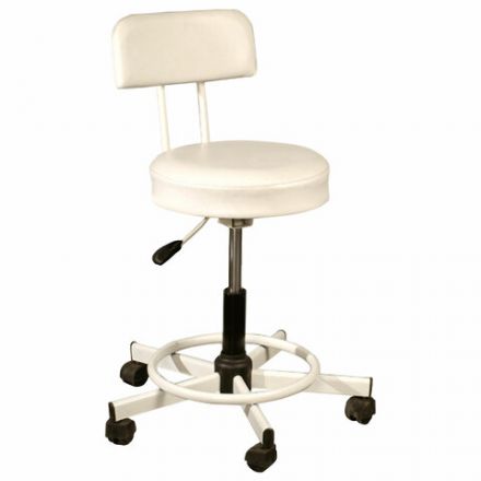 Стул кресло оператора РС12, без подлокотников, кожзам, белое, РС01.00.12-210- Стул кресло оператора РС12, без подлокотников, кожзам, белое, РС01.00.12-210-