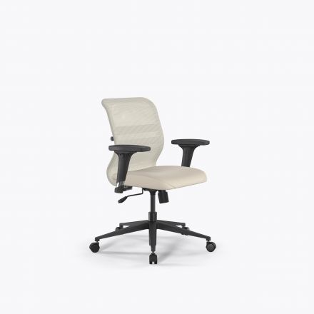 Кресло Sit 8 M4-9D - X2+Extra /Uh00/Wh12/D02P(M09.B11.G19.W02) Молочный