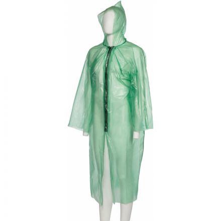 Плащ дождевик на молнии с капюшоном (XXXL)