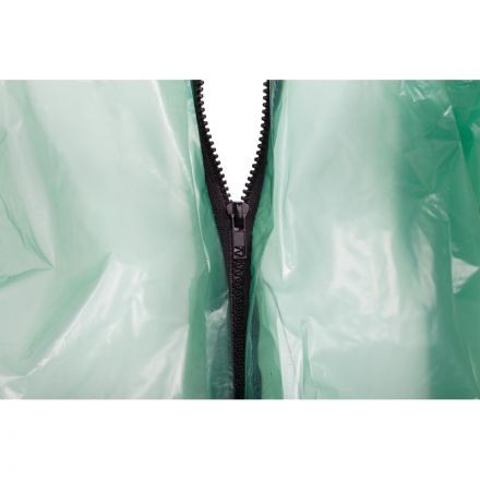 Плащ дождевик на молнии с капюшоном (XXXL)