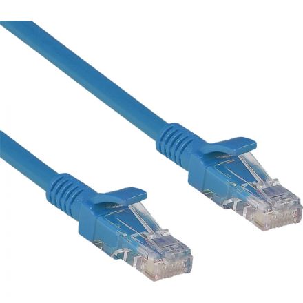 Патч-корд ExeGate UTP-RJ45-RJ45-5e-3M-BL, cat.5e, 3м, синий <EX258680RUS