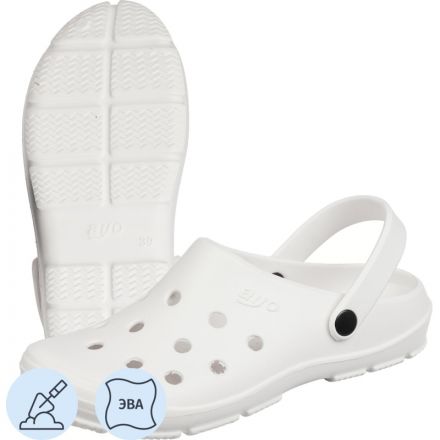 Сабо ЭВА белые 41 р.