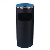 Урна c ёмкостью для пепла метал. (25х60 см) Урна c ёмкостью для пепла метал. (25х60 см)