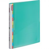 Папка с зажимом Attache Diagonal А4 0.6 мм зеленая (до 150 листов)