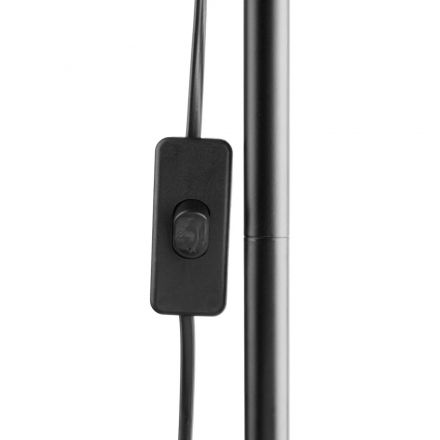 Торшер Ultraflash UF-830 C02 черн. LED 12Вт, 4500К, 3ур.ярк