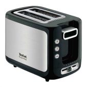 Тостер TEFAL TT365031, 850 Вт, 2 тоста, 7 режимов, механическое управление, металл/пластик, серебристый/черный, 7211002582 Тостер TEFAL TT365031, 850 Вт, 2 тоста, 7 режимов, механическое управление, металл/пластик, серебристый/черный, 7211002582