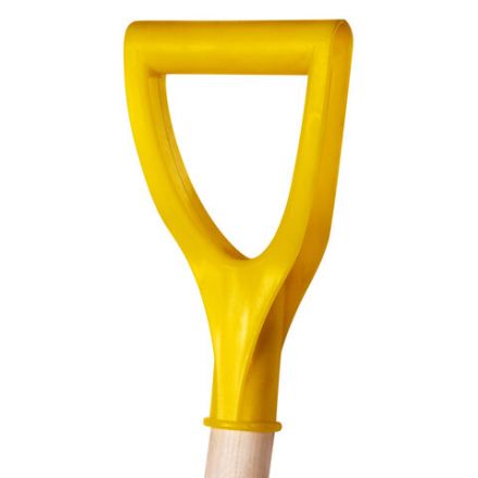 Лопата штыковая из рельсовой стали ГРАНДМАСТЕР, 21х36 см, высота 130 см, деревянный черенок, 606553