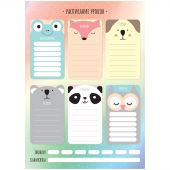 Магнитный планер расписание уроков с маркером А3 ArtSpace "Пиши-Стирай. Animals" Магнитный планер расписание уроков с маркером А3 ArtSpace "Пиши-Стирай. Animals"