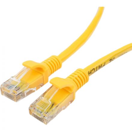 Патч-корд UTP Cablexpert PP12-3M/Y кат.5e, 3м, жёлтый