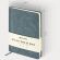 Ежедневник недатированный А5 138х213 мм BRAUBERG "Status", под кожу, 160 л., серо-голубой, 113365