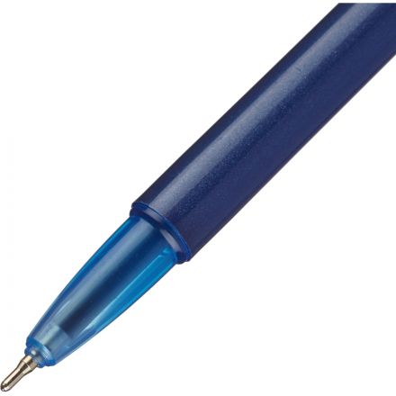 Ручка шариковая одноразовая Unimax EECO синяя (толщина линии 0.5 мм)