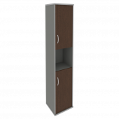 Riva Шкаф высокий узкий правый А.СУ-1.5 (R) Венге металлик 404*365*1980 Riva Шкаф высокий узкий правый А.СУ-1.5 (R) Венге металлик 404*365*1980