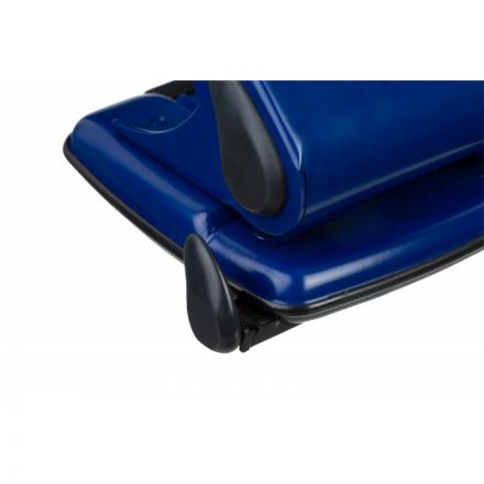 Дырокол Sax 518 до 40 листов синий с линейкой