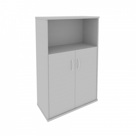 Riva Шкаф средний широкий А.СТ-2.1 Серый 770*365*1215 Riva Шкаф средний широкий А.СТ-2.1 Серый 770*365*1215