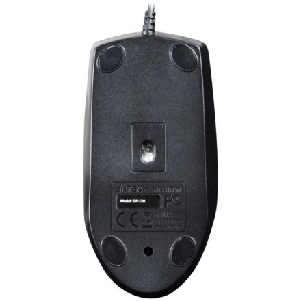 Мышь компьютерная A4Tech (OP-720 PS2 (BLACK)) оптическая (1000dpi/3but)