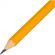 Карандаш чернографитный Attache Economy HB плаcтик, с ластиком желт.корпус