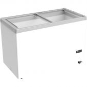 Морозильный ларь Haier SD-405FPEL, прямое стекло, LED подсветка