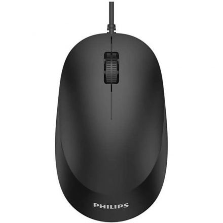 Мышь компьютерная Philips (SPK7207B/01) Проводная/3кн/USB 2.0/1200dpi/черн