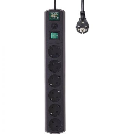 Сетевой фильтр Most RG 6р/5м черный (коробка) RG-Ч 5М