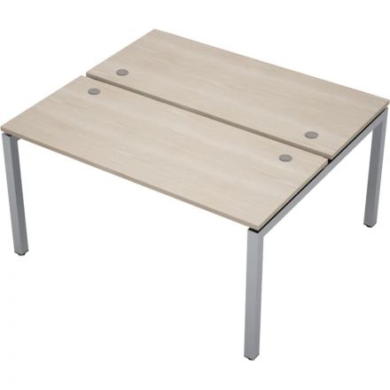 Стол Avance пристав.2р.мест. 6МБ.5269 1400х1235х750 шамони свет./алюм. мат