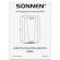 Сушилка для рук ВЫСОКОСКОРОСТНАЯ АНТИВАНДАЛЬНАЯ SONNEN K2020, 1000 Вт, 100 м/с, IPX3, 72 дБ, нержавеющая сталь, 607193