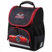Ранец ПИФАГОР BASIC, 1 отделение, 3 кармана, эргономичная спинка, "Rocket car", 35х28х18 см, 271374 Ранец ПИФАГОР BASIC, 1 отделение, 3 кармана, эргономичная спинка, "Rocket car", 35х28х18 см, 271374