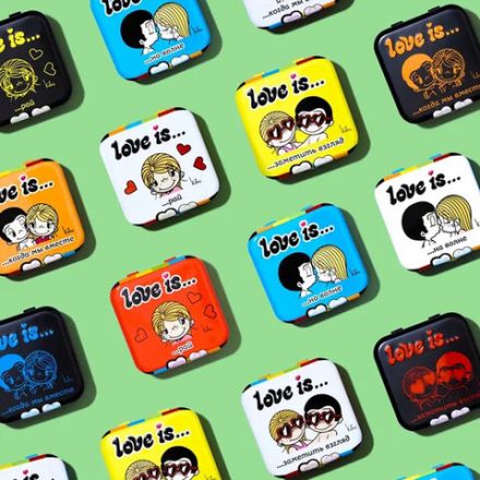 Драже освежающие в форме сердца LOVE IS, вкус маракуйя, 20 г, 709244