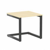 Home Office Стол журнальный VR.SP-2-58.G Клён/Антрацит металл 580*600*550