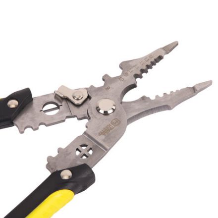 Плоскогубцы многофункциональные 17 в 1, 210 мм, нержавеющая сталь AISI420, ГРАНДМАСТЕР, PL-210, 671263