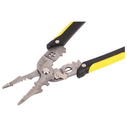 Плоскогубцы многофункциональные 17 в 1, 210 мм, нержавеющая сталь AISI420, ГРАНДМАСТЕР, PL-210, 671263