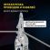 Плоскогубцы многофункциональные 17 в 1, 210 мм, нержавеющая сталь AISI420, ГРАНДМАСТЕР, PL-210, 671263