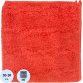 Салфетка хозяйственная из микрофибры универс 200г/м2 30х30см красн
