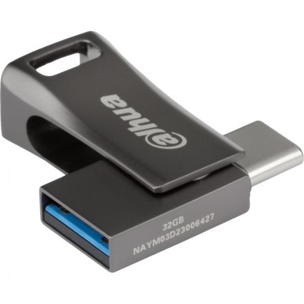 Флеш-память Dahua 32 Гб, USB3.2 Gen1 Type A и Type C DHI-USB-P639-32-32GB