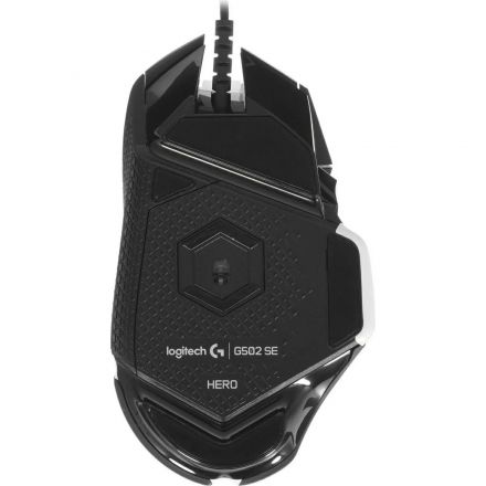 Мышь компьютерная Logitech G502 SE Hero чер/бел 16000dpi,11but(910-005732)