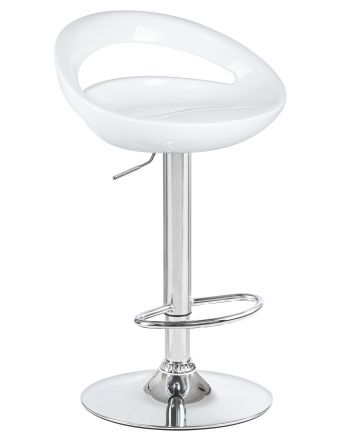 Набор 2 шт Стул барный DOBRIN DISCO, белый