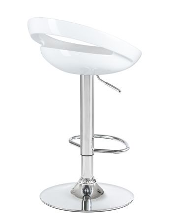 Набор 2 шт Стул барный DOBRIN DISCO, белый