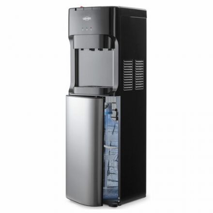 Кулер для воды VATTEN L45NKSTEEL, напольный, НАГРЕВ/ОХЛАЖДЕНИЕ КОМПРЕССОРНОЕ, 3 крана, черный, 6842 Кулер для воды VATTEN L45NKSTEEL, напольный, НАГРЕВ/ОХЛАЖДЕНИЕ КОМПРЕССОРНОЕ, 3 крана, черный, 6842