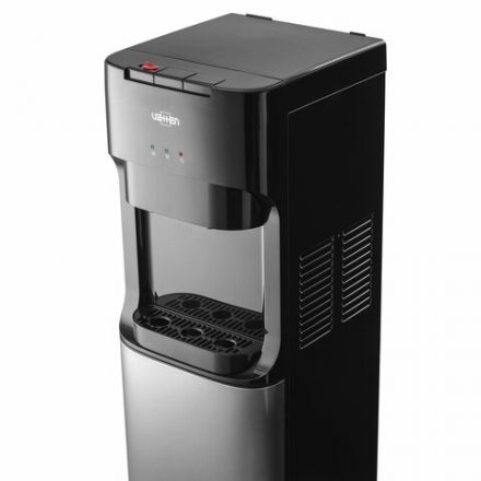 Кулер для воды VATTEN L45NKSTEEL, напольный, НАГРЕВ/ОХЛАЖДЕНИЕ КОМПРЕССОРНОЕ, 3 крана, черный, 6842 Кулер для воды VATTEN L45NKSTEEL, напольный, НАГРЕВ/ОХЛАЖДЕНИЕ КОМПРЕССОРНОЕ, 3 крана, черный, 6842