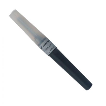 Игла двусторонняя 22G (0,7х38мм) черная Lind-Vac 100шт/уп