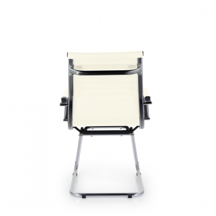 Кресло СН-300 Кайман Н/п soft хром S-0427 (слоновая кость)