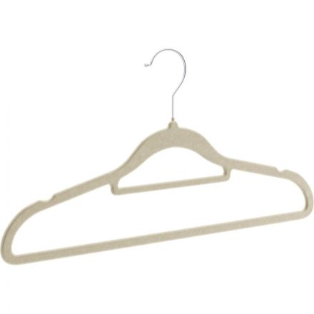 Вешалка-плечики DF_CLH-220 плас/мет.флокированн.10шт/уп L-420мм,р.50-52,беж Вешалка-плечики DF_CLH-220 плас/мет.флокированн.10шт/уп L-420мм,р.50-52,беж