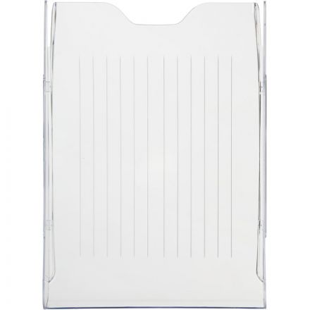 Лоток для бумаг Attache Элегант прозрачный 340х255х63