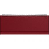 Планинг недатированный, 56л., 330*130мм, балакрон, BG "Ariane. Dark red"