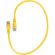 Патч-корд UTP Cablexpert PP12-0.5M/Y кат.5e, 0.5м, жёлтый