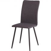 Стул Комус Мебель FABBI ткань, 45х55х93, темно-серый Стул Комус Мебель FABBI ткань, 45х55х93, темно-серый