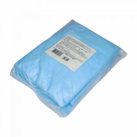 Халат хирург. н/с,рук.манжет, дл.140 см,пл.42,р.48-54,голуб, 2шт./уп,5053/2