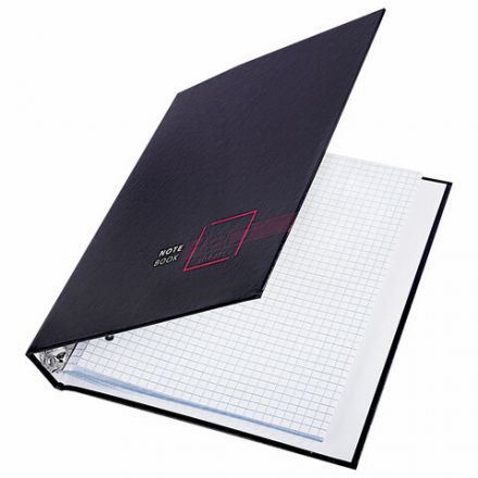 Тетрадь на кольцах А5 165х215 мм, 120 листов, твердый картон, клетка, BRAUBERG, "Dark", 404709