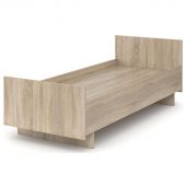 Кровать  MET_МДО настил ЛДСП (сп. м. 80x200) дуб сонома