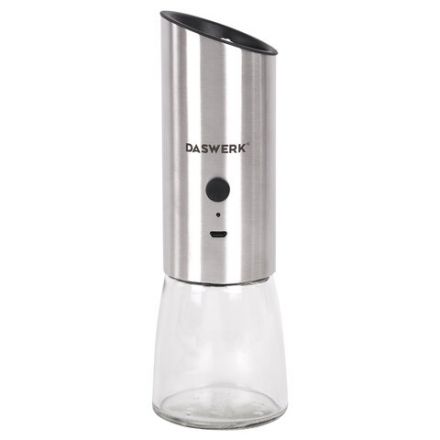 Гравитационная мельница для соли и специй электрическая, USB, PM-7, DASWERK (ДАСВЕРК), 456625